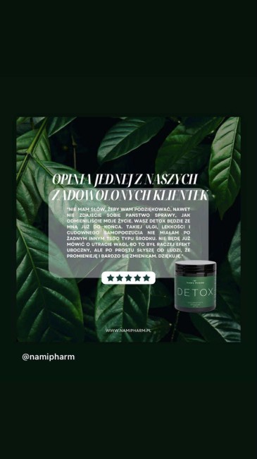 Zestaw na start Nami Pharm – SLIM i Detox dla metabolizmu i naturalnego oczyszczania